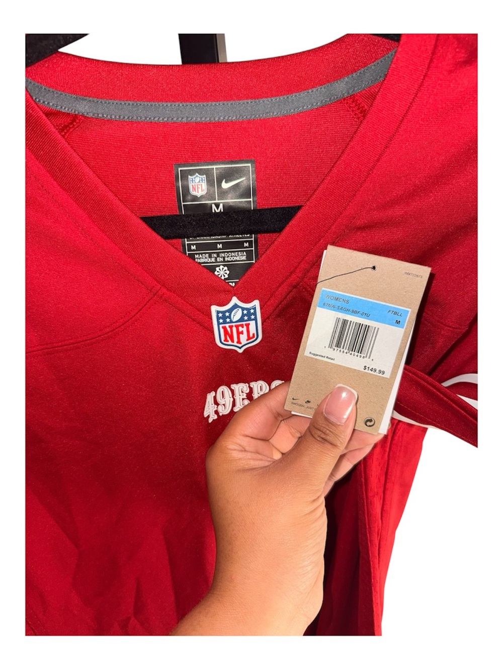 Nike Red San Francisco 49ers NFL Women's Jersey